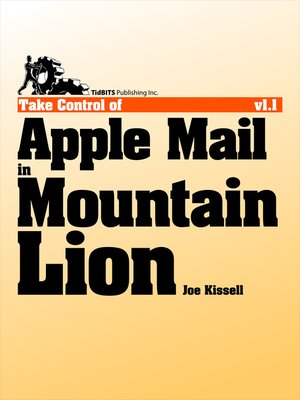 cover image of Take Control of Apple Mail in Mountain Lion